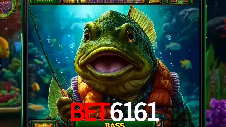 Personagem de peixe pescador do popular jogo de slot com tema de pescaria, uma das emocionantes opções de caça-níqueis para jogar e ganhar no cassino BET6161.